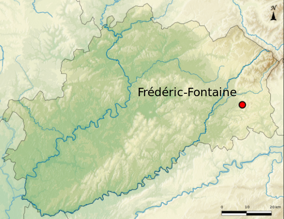 Localisation départementale