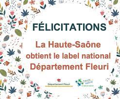 Haute Saone - Label Fleuri