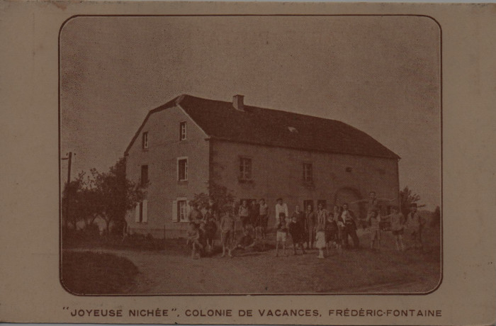 La Colonie de Vacances - Début 1900