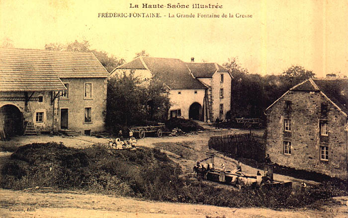 La Creuse vue Sud - Début 1900