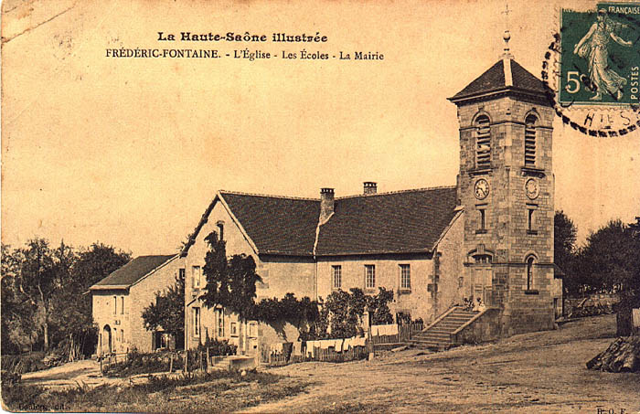 Temple Frédéric Fontaine - Début 1900