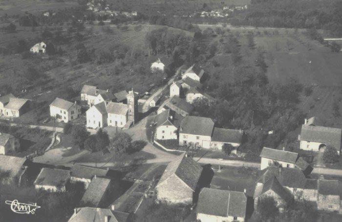 Vue en direction de l'Ouest - Temple